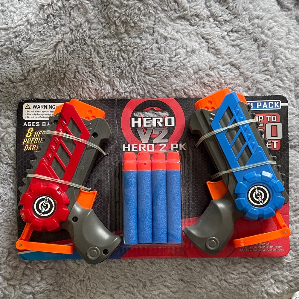 Foam dart-gun nerf set